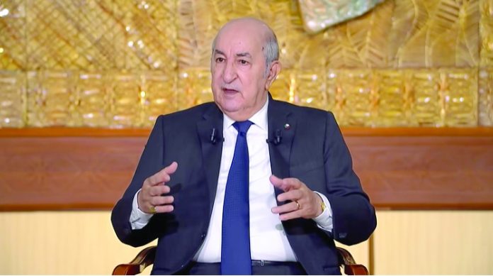 Le Président Tebboune : 