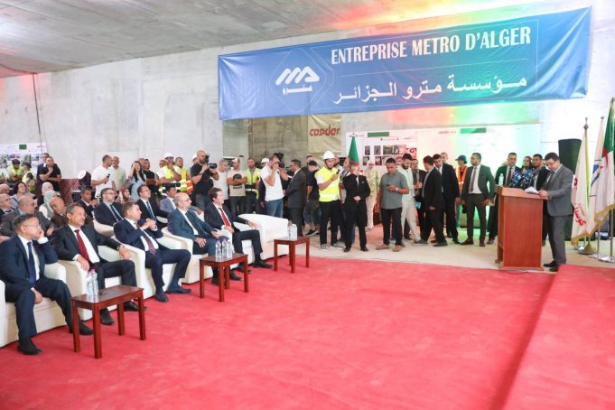 Métro d’Alger : lancement des travaux d’aménagement des lignes El Harrach-aéroport et Ain naadja-Baraki