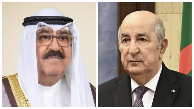 Le président Tebboune s’entretient par téléphone avec l’Emir du Koweït