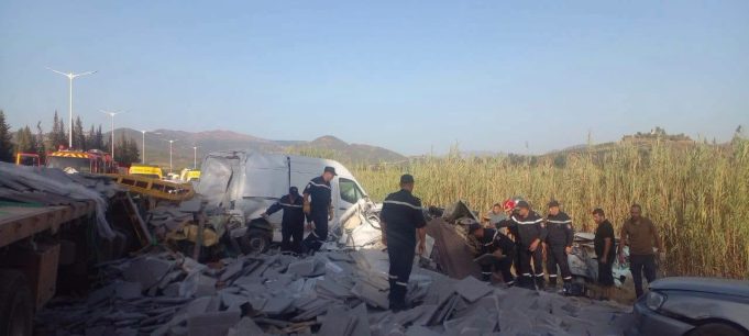 Tizi-Ouzou : 10 morts et 10 blessés dans un carambolage à Tadmait
