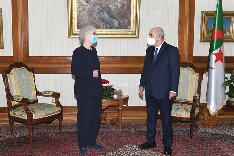 Le Président Tebboune reçoit l’ambassadeur d’Allemagne en Algérie