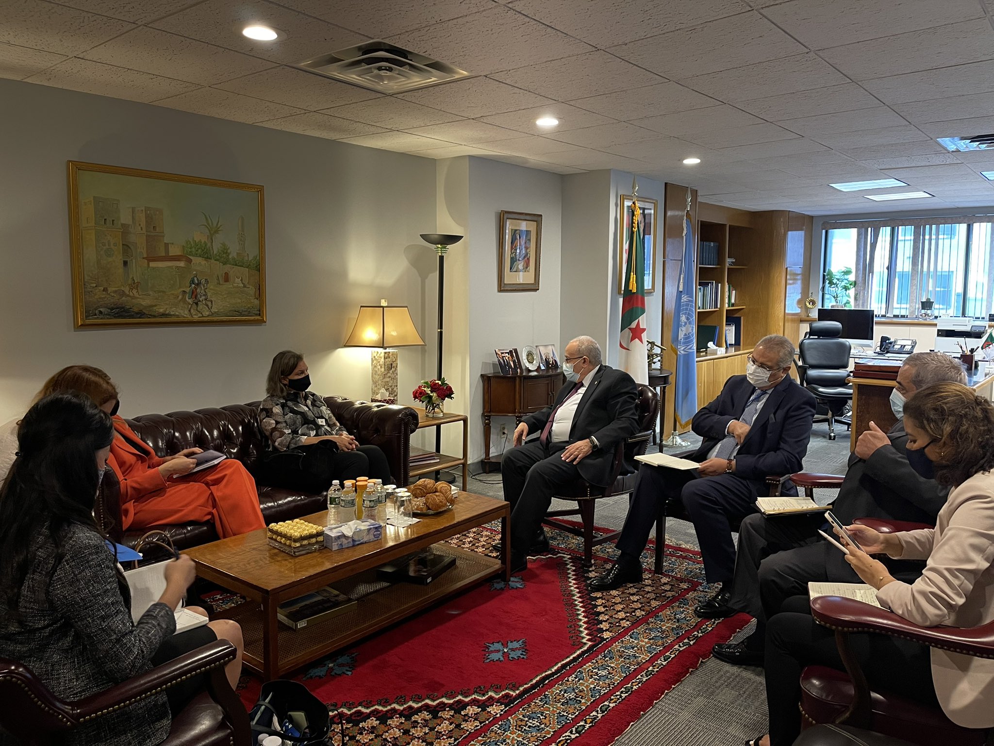 AG de l’ONU : Lamamra tient une série de rencontres avec ses homologues