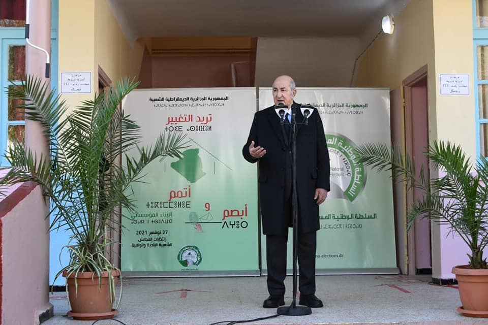 Le Président Tebboune : » les élections locales, dernière étape pour l’édification d’un Etat moderne »