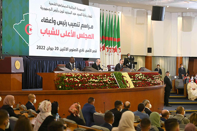 Le Président Tebboune procède à l’installation des membres du Conseil supérieur de la jeunesse