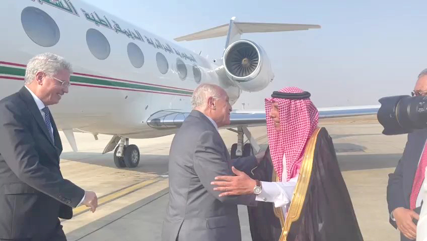 Attaf en visite officielle en Arabie saoudite Attaf en visite officielle en Arabie saoudite