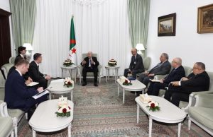 Le président Tebboune reçoit le vice Premier ministre russe