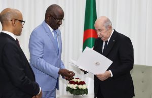 Le président Tebboune reçoit l’envoyé spécial du président mauritanien