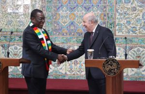 Visite du président zimbabwéen en Algérie : volonté commune de renforcer la coopération bilatérale