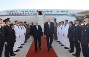 Arrivée du président Tebboune à Rome pour une visite officielle en Italie
