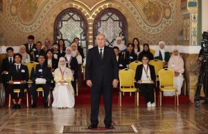 Le président de la République honore les meilleurs lauréats du Bac et du BEM