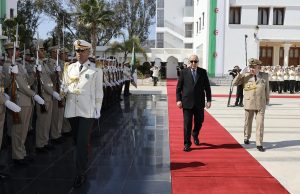 Le président de la République en visite au siège du ministère de la Défense nationale