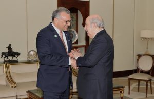 Le président de la République reçoit le haut conseiller du président américain