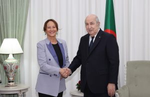 Le président de la République reçoit Mme Ségolène Royal, présidente de l’association France-Algérie