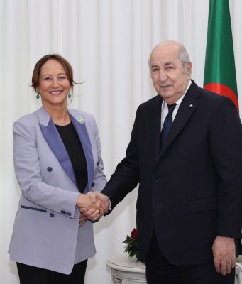 Le président de la République reçoit Mme Ségolène Royal, présidente de l’association France-Algérie