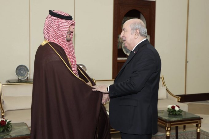 Le président Tebboune reçoit le ministre de l’Intérieur d’Arabie saoudite