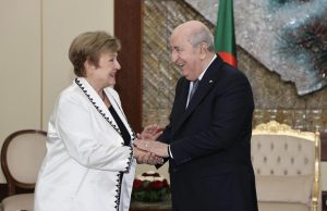 Le président de la République reçoit la Directrice générale du FMI
