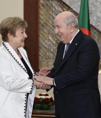 Le président de la République reçoit la Directrice générale du FMI