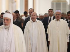 Le président de la République accomplit la prière de l’Aïd El-Adha à Djamaâ El-Djazaïr