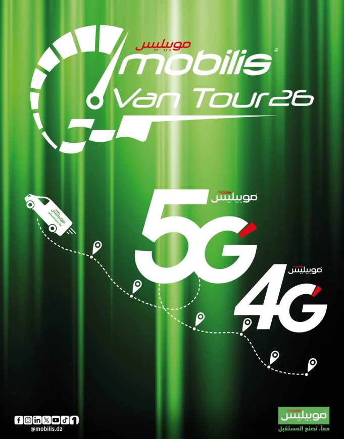 La caravane Mobilis Road Tour 2026 s’élance de Tlemcen