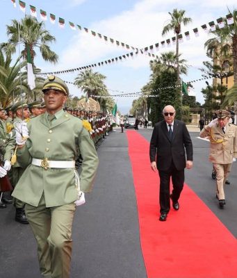 Le président de la République préside la cérémonie de sortie de promotions à l’Académie militaire de Cherchel