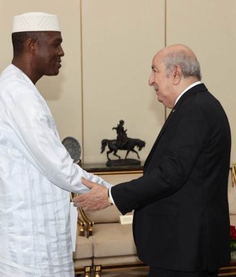 Le président de la République reçoit le Premier ministre malien